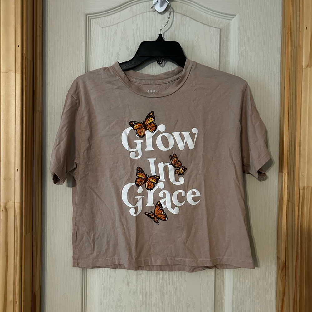 Que Beige Cotton Tee